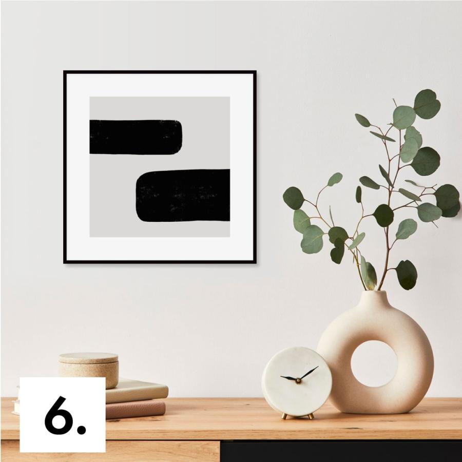 アートポスター 正方形 29.7cm フレーム付き 選べるポスター 北欧モダン LINSL 日本製 | ブランド登録なし | 16