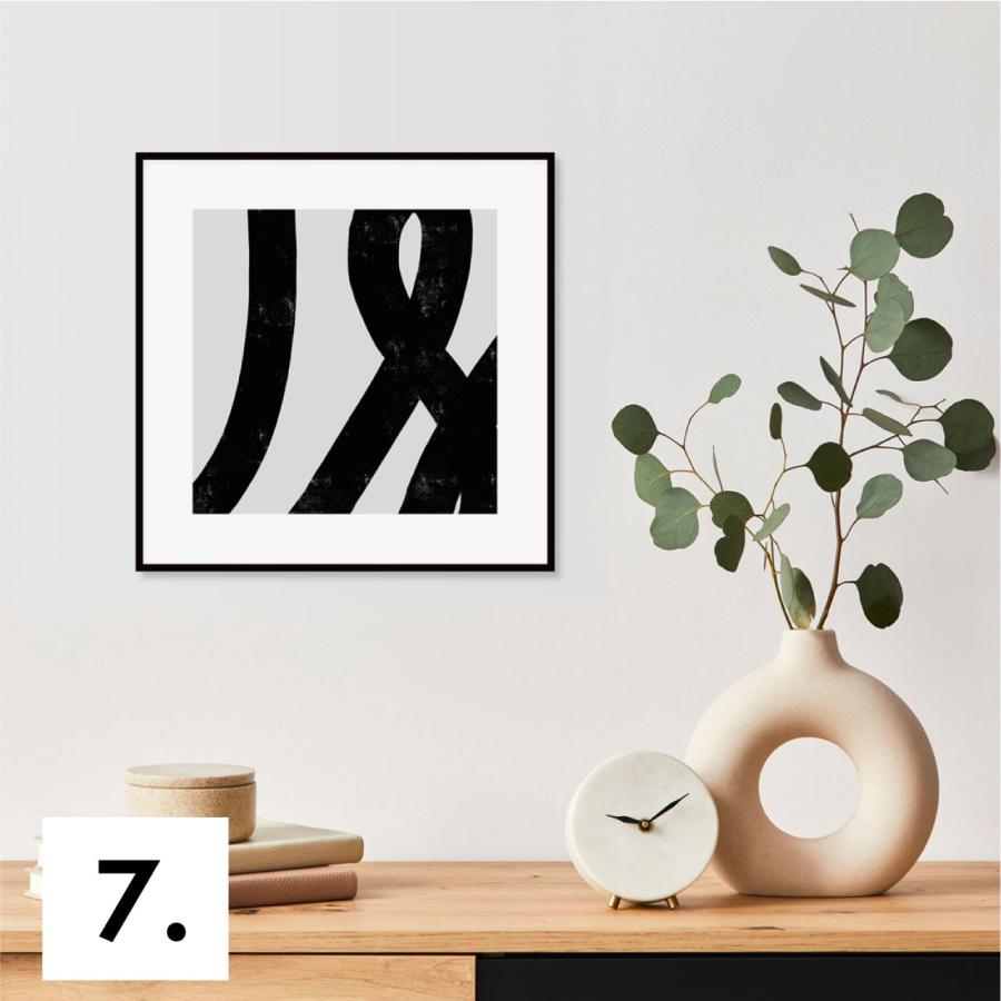アートポスター 正方形 29.7cm フレーム付き 選べるポスター 北欧モダン LINSL 日本製 | ブランド登録なし | 17