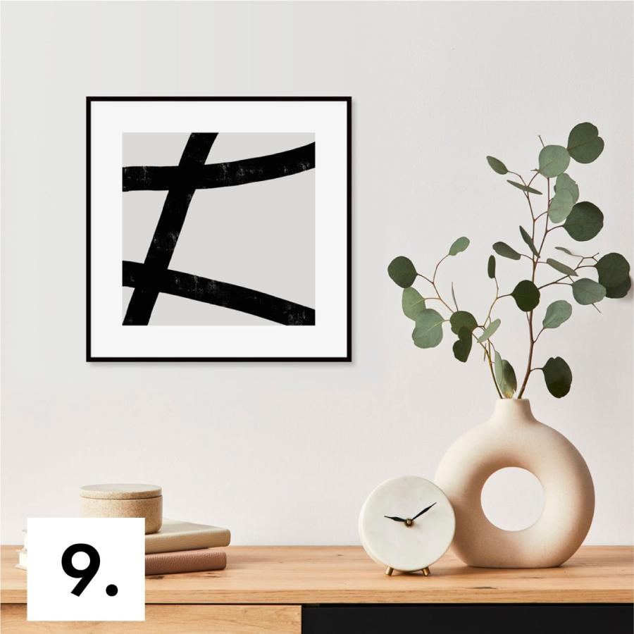アートポスター 正方形 29.7cm フレーム付き 選べるポスター 北欧モダン LINSL 日本製 | ブランド登録なし | 19