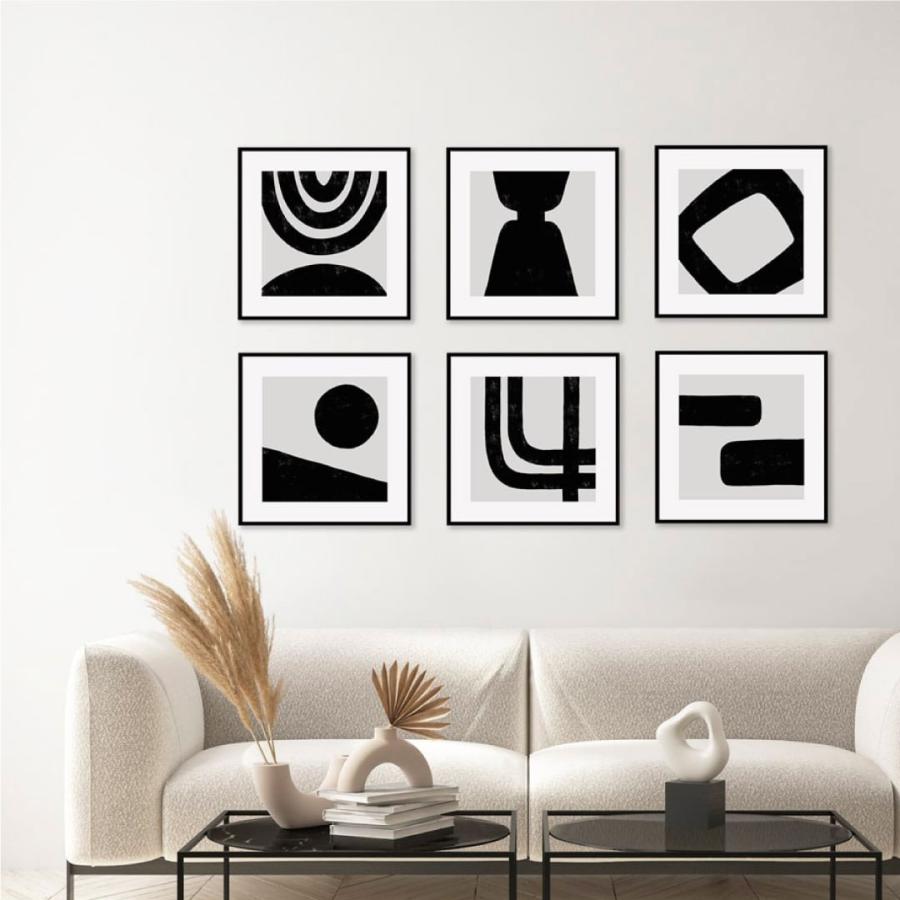 アートポスター 正方形 29.7cm フレーム付き 選べるポスター 北欧モダン LINSL 日本製 | ブランド登録なし | 06