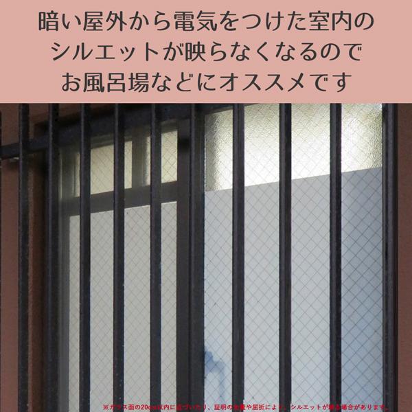 カラス様注文専用(他のお客様はご遠慮ください) ガラスフィルム 複層 網入り 凹凸 シルエットが映らない 目隠し