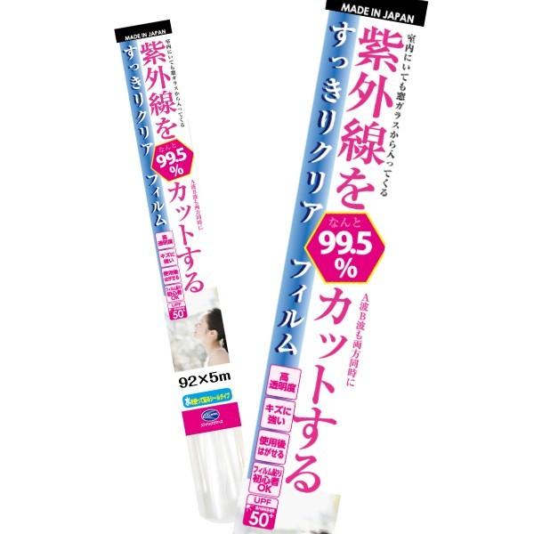 UVカットフィルム 紫外線 カット 防止 対策透明 すっきり クリア