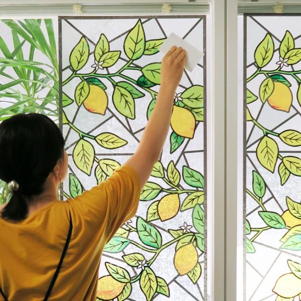 るるる ステンドグラス レモンモチーフのパネル(徳大サイズ) るるる