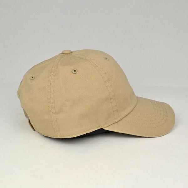 無地 コットン ツイル ベースボールキャップ メンズ レディース