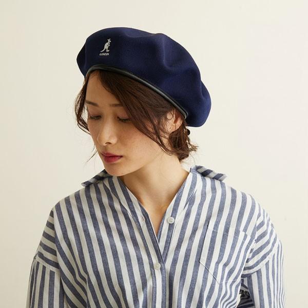 カンゴール ベレー帽 メッシュ 黒 メンズ レディース KANGOL トロピック ビック モンティ 春夏 夏 夏用