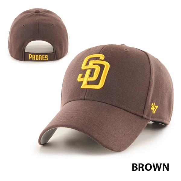 47（フォーティーセブン） キャップ MVP パドレス sd ブラウン 茶