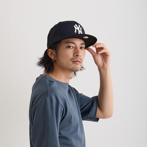 59FIFTY ニューエラ メッシュ キャップ ネイビー 紺 new era : 帽子