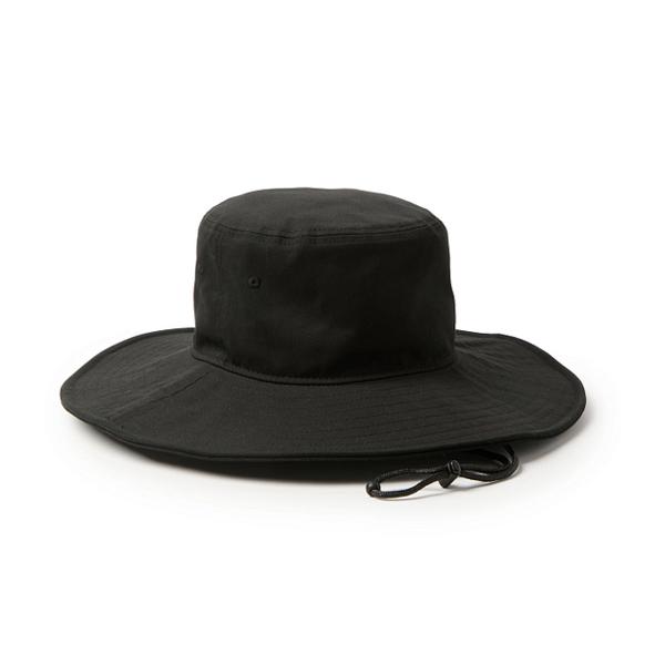 Adventure ニューエラ アドベンチャーハット ワイドブリム つば広 黒