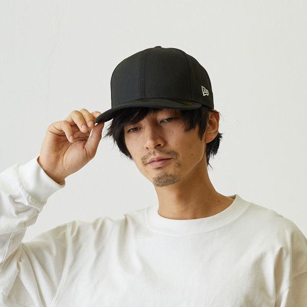 ニューエラ プレカーブ キャップ 無地 ベーシック Basic Pre-Curved 59FIFTY 黒 ブラック カーキ ベージュ ロゴなし｜lion-do｜17