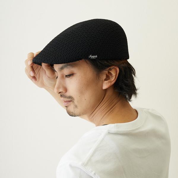 ハンチング メッシュ ハンチング帽 春 夏 春夏 ベーシック