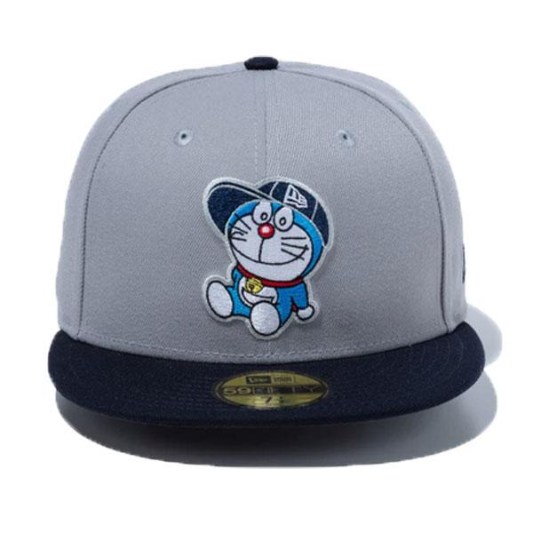 59FIFTY ニューエラ コラボ キャップ ドラえもん new era グレー 59FIFTY ニューエラ コラボ キャップ ドラえもん new era グレー