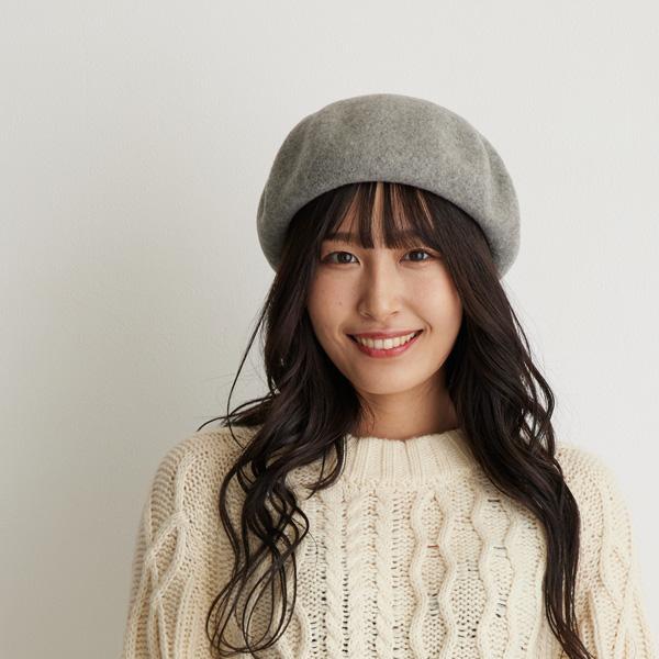 新品 Prudence Millinery ウールのベレー帽 オートクチュール 新品 Prudence Millinery ウールのベレー帽 オートクチュール