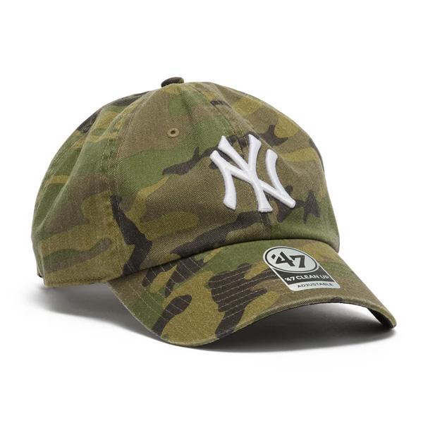 47（フォーティーセブン） キャップ クリーンナップ MLB CAMO ウッド