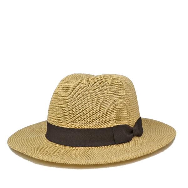 ペーパーサーモ ツバ広フェドラハット 夏 涼しい 広つば メンズ レディース 帽子 68 Off