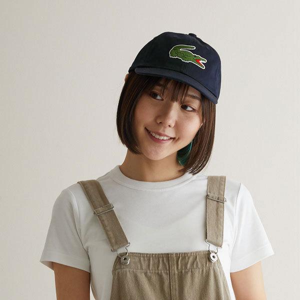 LACOSTE（ラコステ） ビッグ ワニ ロゴ キャップ L1231 メンズ
