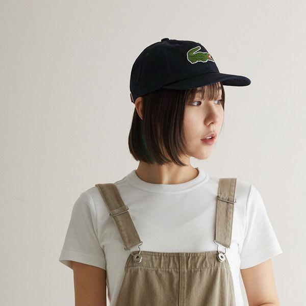 LACOSTE（ラコステ） ビッグ ワニ ロゴ キャップ L1231 メンズ