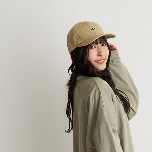 LACOSTE（ラコステ） ワンポイント ワニ ロゴ キャップ L1279 LACOSTE