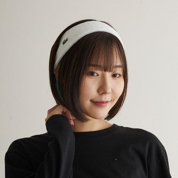 LACOSTE（ラコステ） クールマックス ヘアバンド L7070 LACOSTE ヘッド