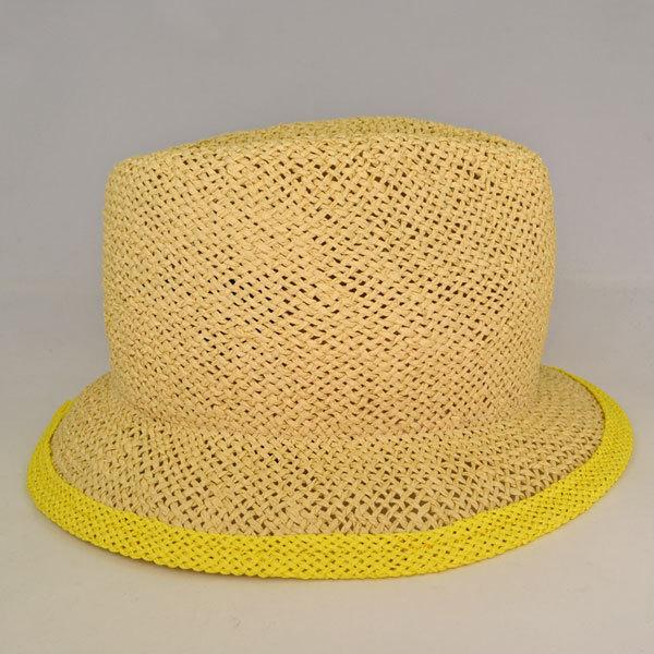 MUHLBAUER（ミュールバウアー） 春 夏 ペーパーハット レモン メンズ