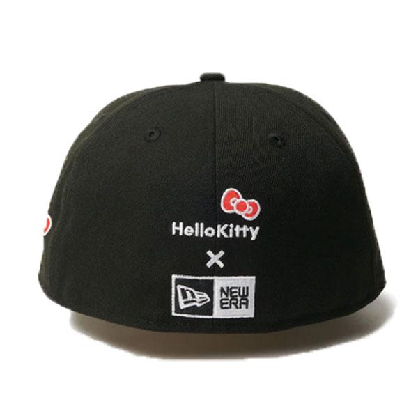 59FIFTY ニューエラ キャップ キティちゃん コラボ ブラック 黒 59FIFTY ニューエラ キャップ キティちゃん コラボ ブラック 黒