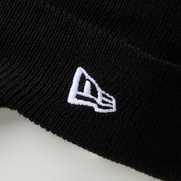 NEW ERA（ニューエラ） ツバ付きニット帽 VIZOR KNIT SHORT 黒