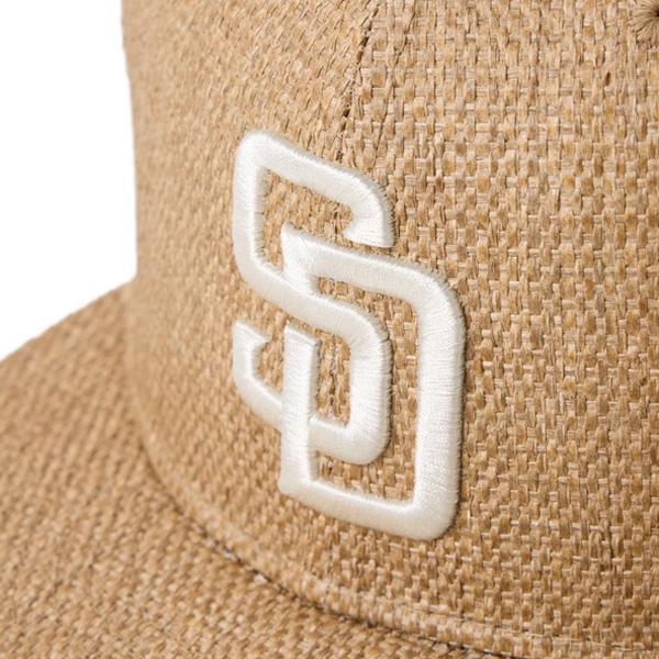59FIFTY ニューエラ 麦わら風 キャップ サンディエゴ・パドレス