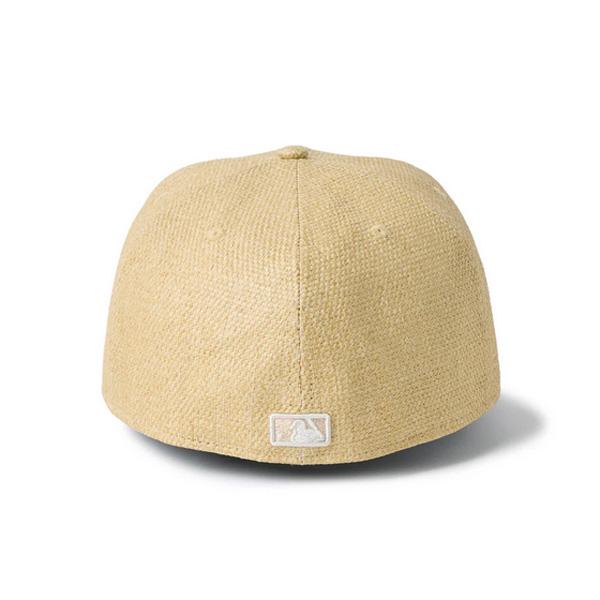 59FIFTY ニューエラ 麦わら風 キャップ ロサンゼルス・ドジャース