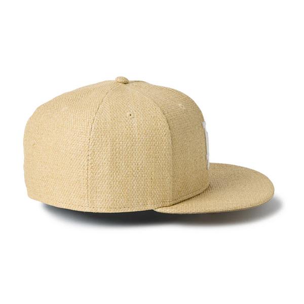 59FIFTY ニューエラ 麦わら風 キャップ ロサンゼルス・ドジャース