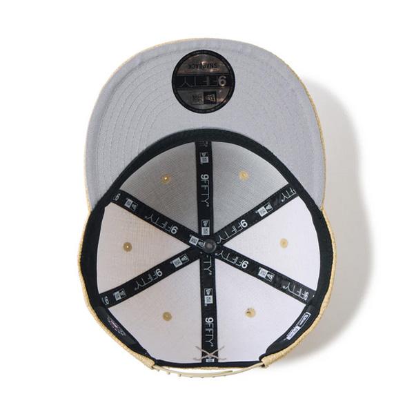 9FIFTY ニューエラ キャップ ナインフィフティー 麦わら風 ペーパー