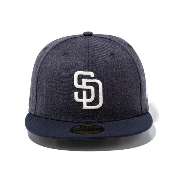 ネイビーさま専用です⭐︎ 59FIFTY ニューエラ キャップ ヘザーパック サンディエゴ パドレス