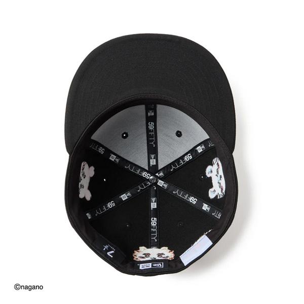 59FIFTY ニューエラ コラボ キャップ ちいかわ キャラ オールオーバー