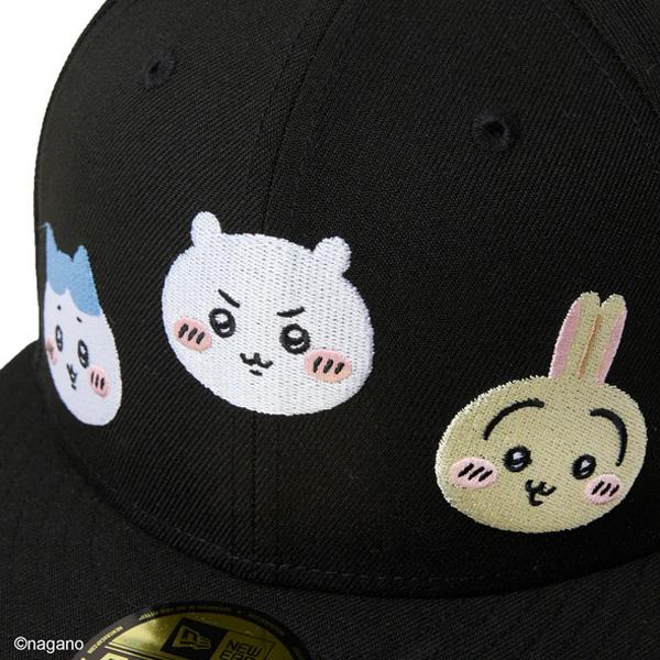59FIFTY ニューエラ コラボ キャップ ちいかわ キャラ オールオーバー
