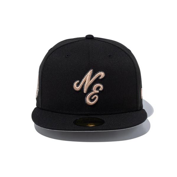 59FIFTY ニューエラ クラシックロゴ Happy Holidays ブラック 黒 NEW
