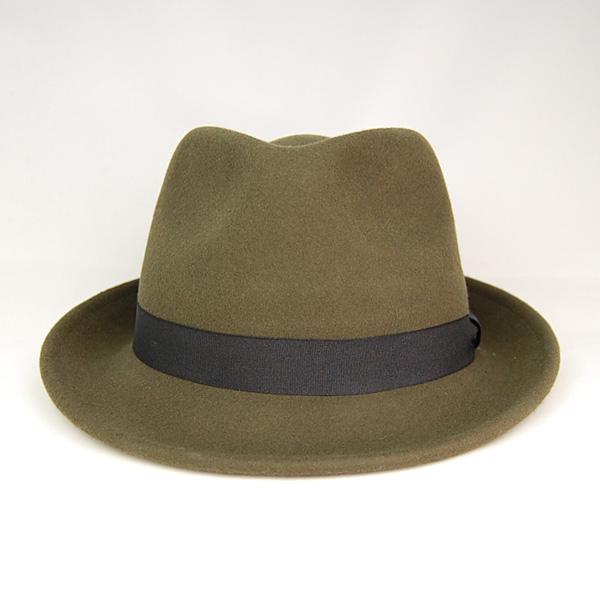 Ruben ポケッタブル 中折れフェルトハット 大きいサイズ 58.5cm 62cm