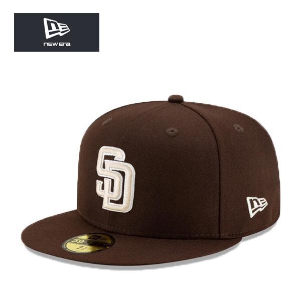 【24SS新作】 NEWERA 59FIFTY パドレス キャップ ブラウン 59FIFTY ニューエラ キャップ サンディエゴ・パドレス ブラウン