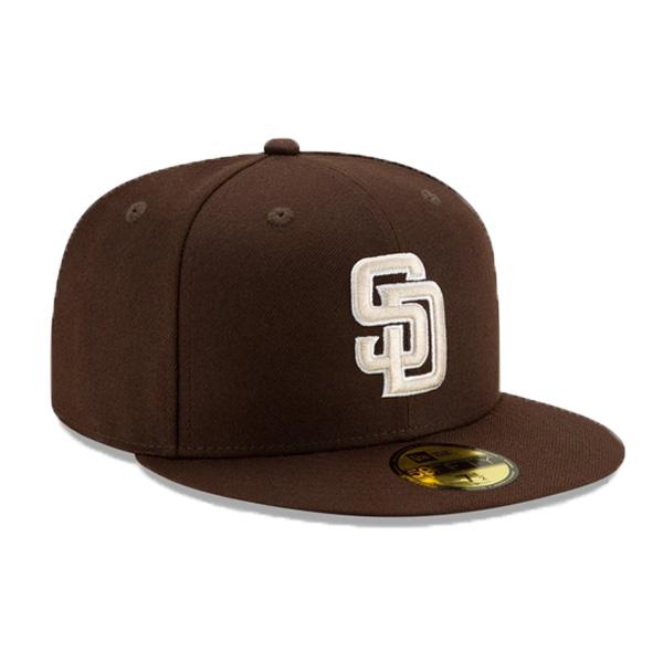 59FIFTY ニューエラ キャップ サンディエゴ・パドレス ブラウン 茶 new