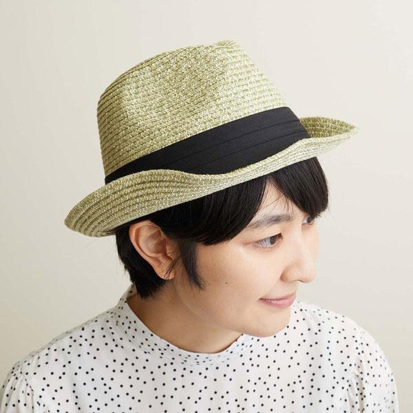 シンプル 春 夏 ミックス ストローハット メンズ レディース