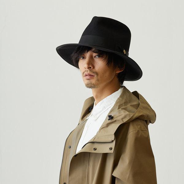 ステットソン ウィペット ヴィンテージ 復刻 中折れ 帽子 STETSON WHIPPET 黒 チャコールグレー ベージュ 秋 冬 ウール｜lion-do｜17