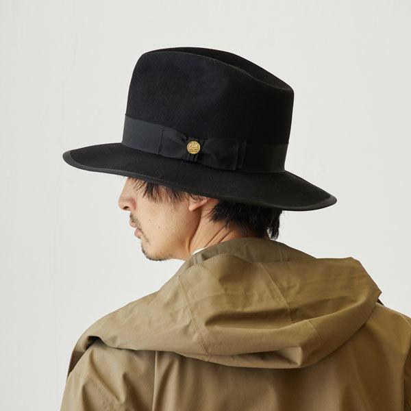 ステットソン ウィペット ヴィンテージ 復刻 中折れ 帽子 STETSON WHIPPET 黒 チャコールグレー ベージュ 秋 冬 ウール｜lion-do｜20