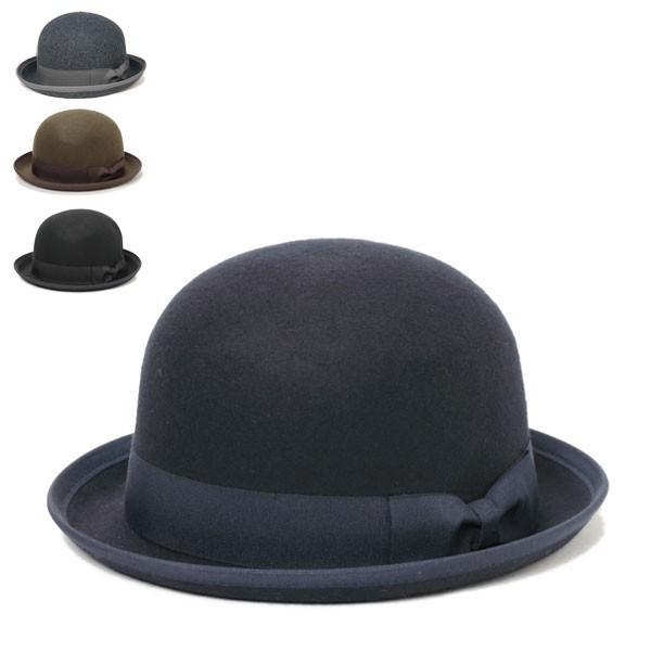 Grace Hats フォーク ボーラーハット 秋 冬 メンズ レディース
