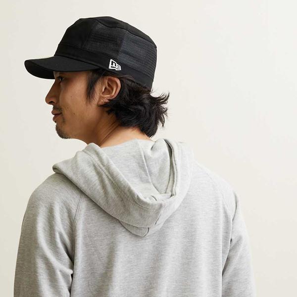 NEW ERA（ニューエラ） WM01 メッシュワークキャップ ブラック : 帽子