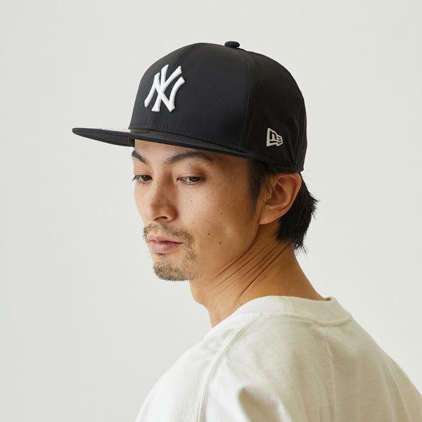 ニューエラ キャップ 釣り 59FIFTY ニューヨーク ヤンキース ゴアテックス パックライト 防水 ブラック 黒 ny｜lion-do｜24