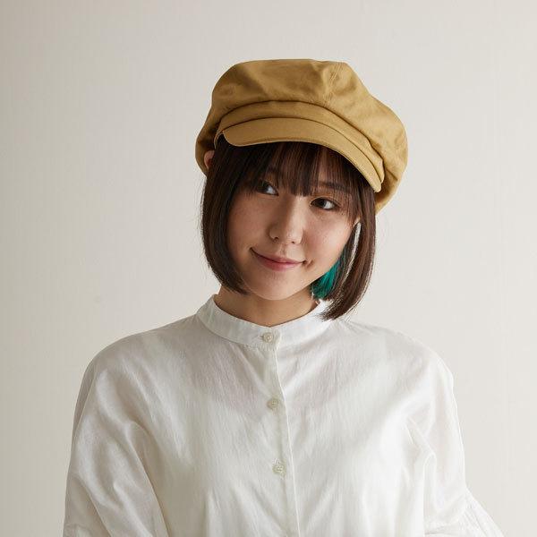 コットン 6パネル キャスケット 58cm 61cm メンズ レディース : 帽子