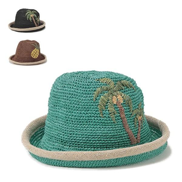 ボーラーハットアイランド 夏 サマーハット 折りたたみ レディース 有名な高級ブランド トロピカル 帽子