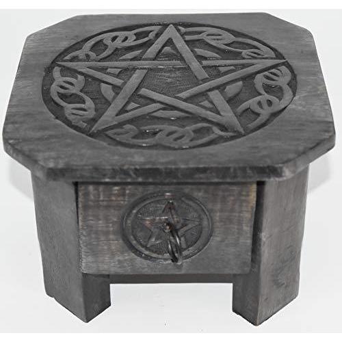 Nature S Enlightenment スターテーブル 引き出し付き タロットカード クリスタル 祭壇用品 ヒーリング 瞑想 ギフト輸入品 占いその他 Gehikoop Mundukide Org