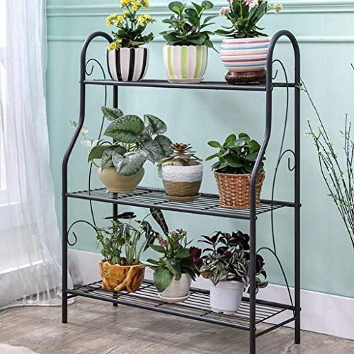 Lxdzxy 植物スタンド3層の屋内屋外フラワーポットスタンド用のモダンなフラワーポットホルダーラックリビングルームバルコニーフロア スタンディングプ Lxdzxy Ys 花 ガーデニング 鉢 プランターラック ライオン堂