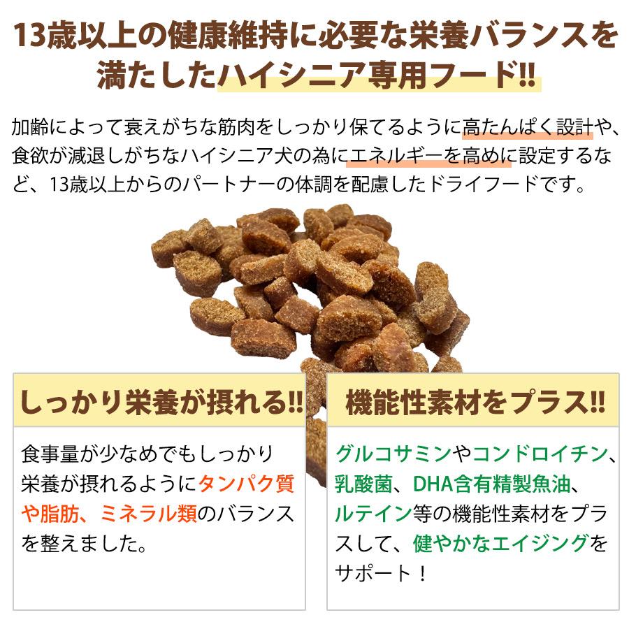 ヤムヤムヤム ハイシニア 13+ チキン やわらかドライタイプ 80g yum