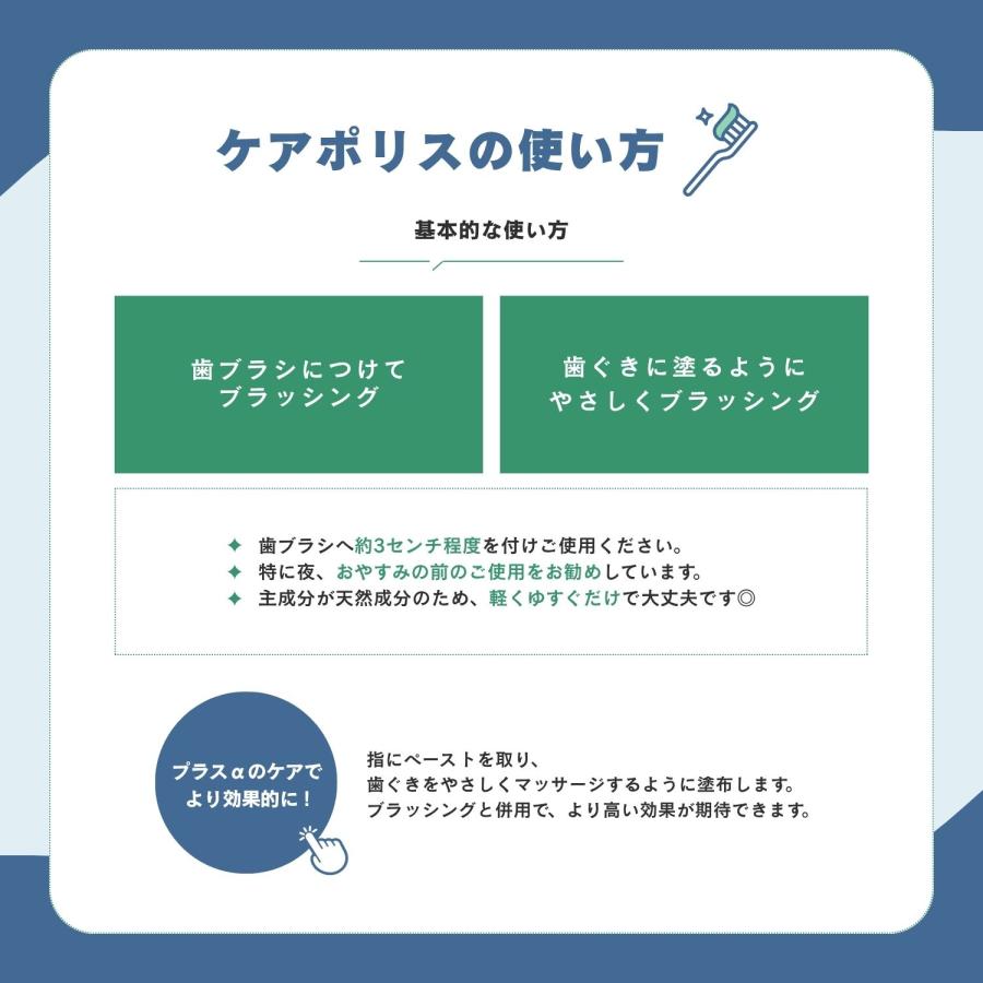 ケアポリス 75g 12本セットの画像