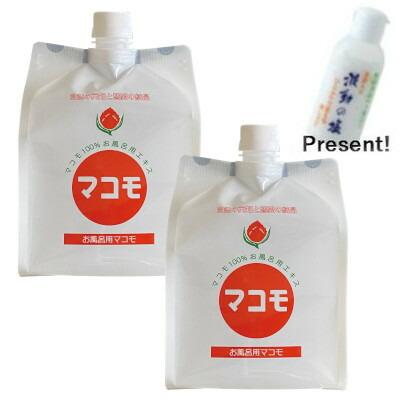お風呂用マコモ 1000ml 2個 波動の塩40gプレゼント : リプリYahoo店