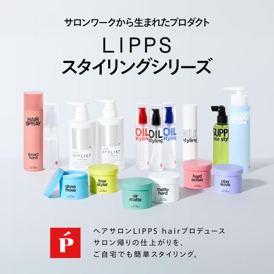 LIPPS（リップス） ヘアワックス 公式 エアーマット ワックス アップル